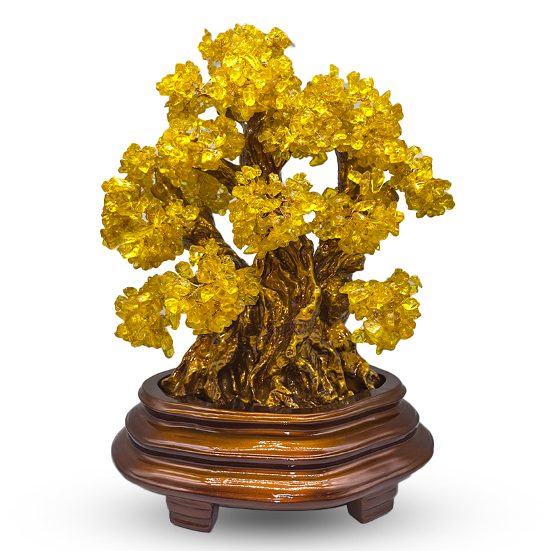 Yellowcrystal Wealth Tree