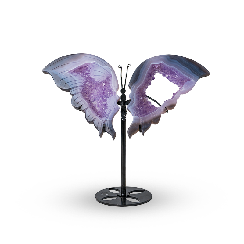 Amethyst wing crystal