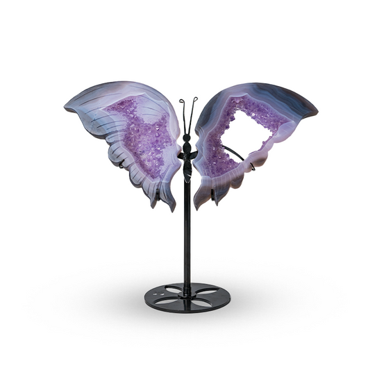 Amethyst wing crystal