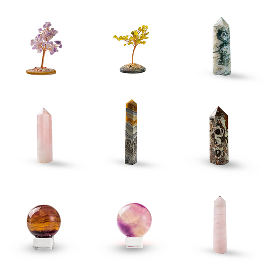Crystal Good Luck Energy Set